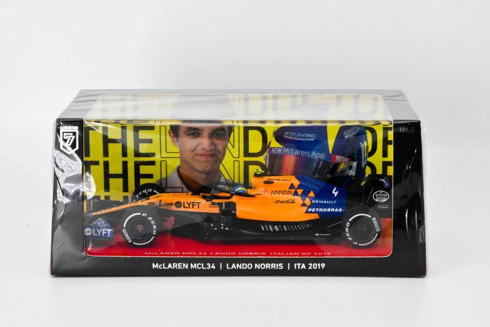 Spark 1/43 McLaren MCL34 #4 Norris Italian GP 2019 - 7 Collection Japan only - Bild 2 von 4