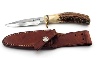 Rare Stag Randall Made Knife 5 4 Very Nice Condition w/ Original Sheath Florida