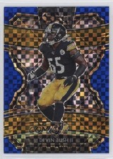 2019 Panini Select Concourse Blue Prizm 123/175 Devin Bush II #41 0b0