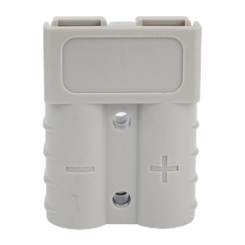 Muletto Batteria Connettore 2 Punti 48x37mmx16mm 50A 600V Rame Argento - Immagine 4 di 4