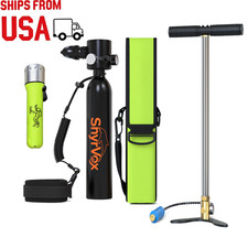 Scuba Tank Lung Tank,0.5L Diving Tank with Pump for Underwater Exploration