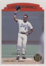 1995 SP Championship Series Classic Performances Die-Cut George Brett HOF fm0