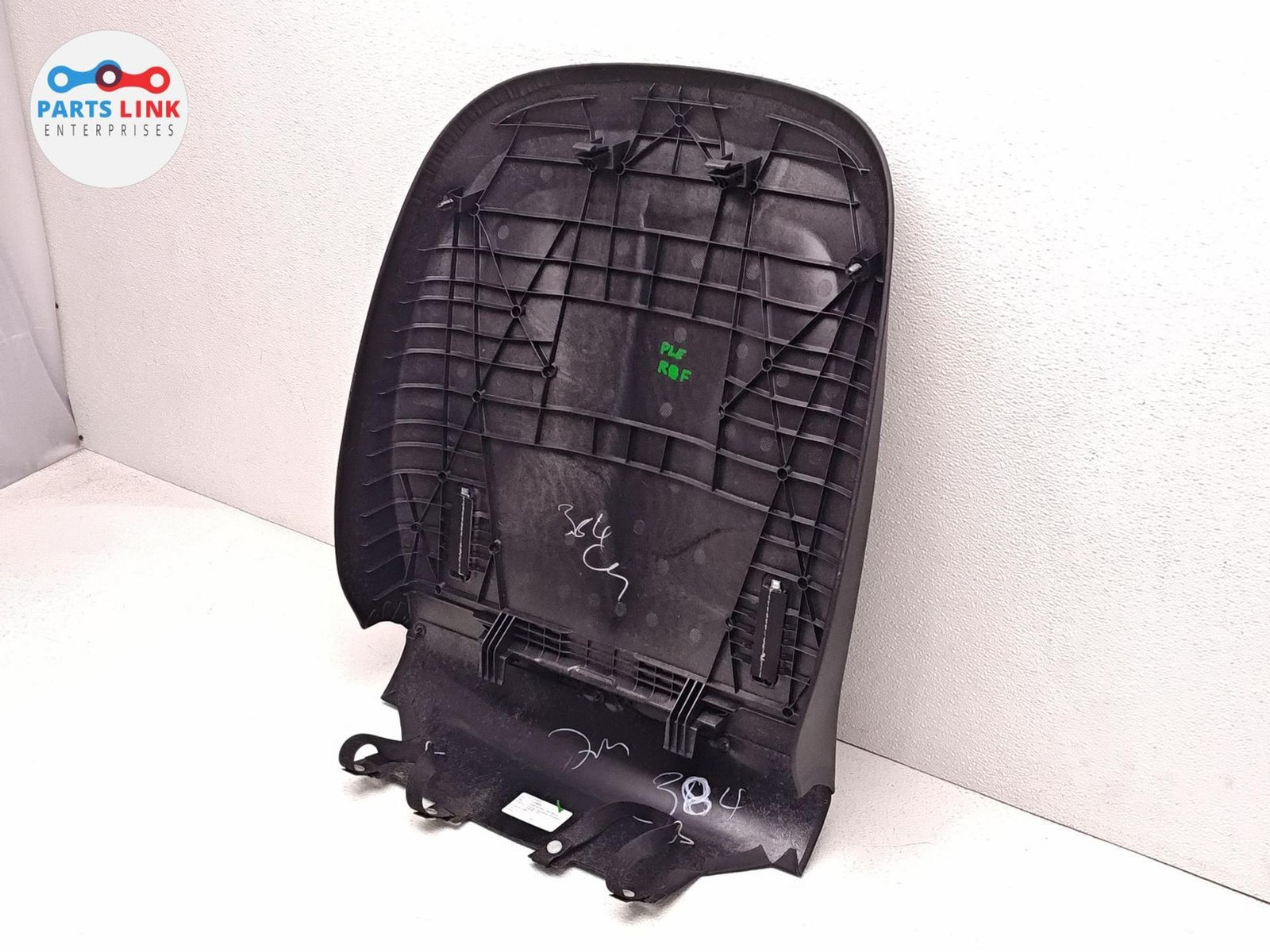 2016-20 BENTLEY BENTAYGA FRONT RIGHT SEAT BACK PANEL TRIM CARGO POCKET EBONY 636
