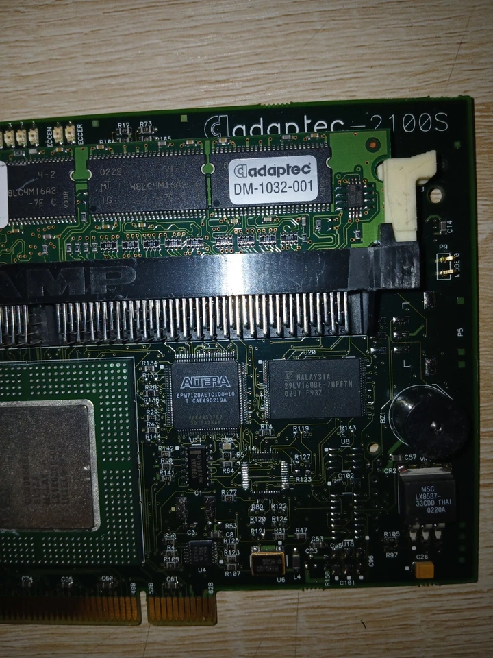 Adaptec 2100S SCSI RAID Controller Adapter  PCI 32-bit W/32MB Cache - Image 3 of 4