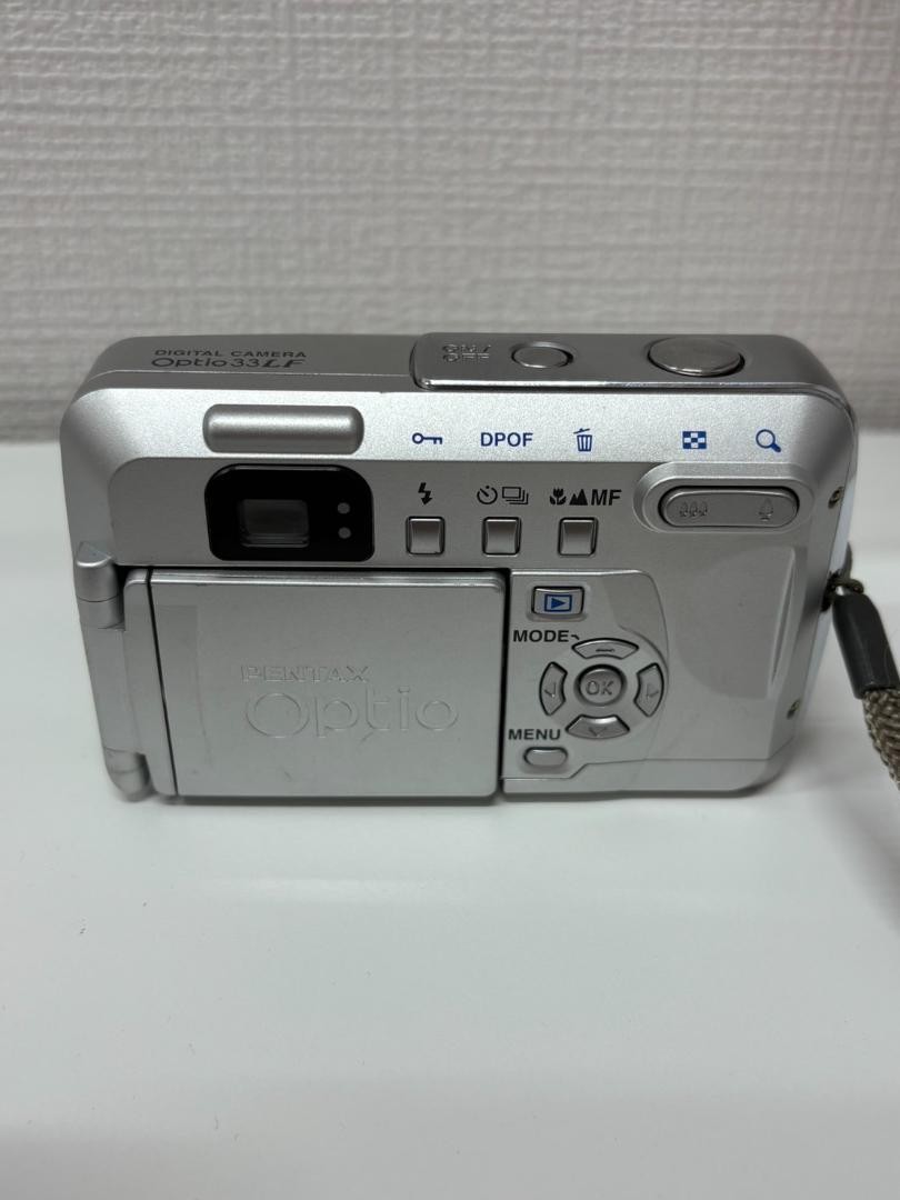 【YZ】PENTAX Optio33LF　デジタルカメラ PENTAX Pentax Optio 33LF 3.2MP Digital Camera - Silver for