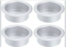 Uxcell 4 Pcs Aluminum Drop-in Cup 1.34 X 4.02 Drink Can Holder Poker Table...