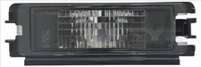 TYC Kennzeichenleuchte 15-0281-01-2 für DACIA LOGAN SANDERO 2 16V LPG BS0C BS0A