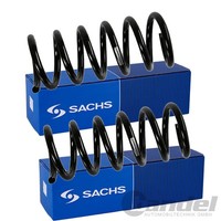 2X Sachs Fahrwerksfedern Satz Hinten Passend FÜR Volvo V60 Federn