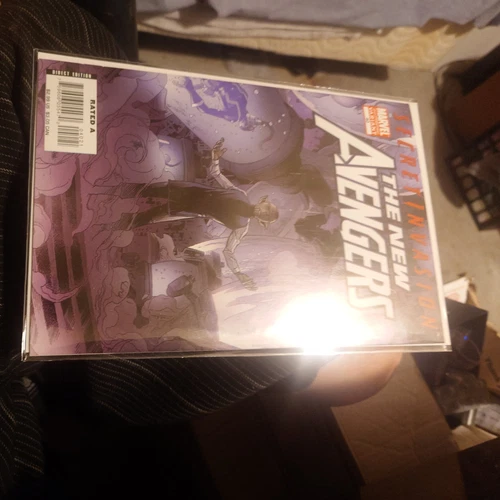 NEW AVENGERS 40 2nd PrinT VarianT 1st ApP Skrull QueeN Veranke MarveL ComiC L@@K