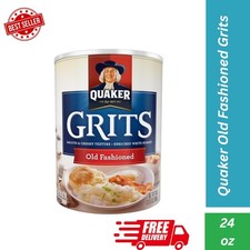 Quaker Old Fashioned Grits 24 oz Canister   Free Shipping