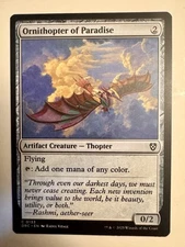 Ornithopter of Paradise - Aetherdrift Commander (DRC) - (Near Mint NM) MTG Magic