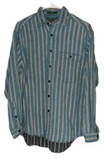 Vintage 90s Levi  s Sutter Creek Cotton Button Down Long Sleeve Shirt Size Small 