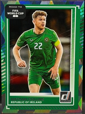 2025-26 Donruss Road to FIFA World Cup Nathan Colliins #173 Diamond Ireland