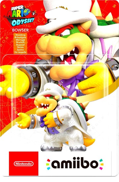 Nintendo Amiibo - Bowser In Wedding Outfit - Super Mario Odyssey Collection-image