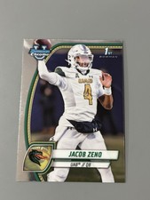 2024 Bowman University Chrome #83 Jacob Zeno