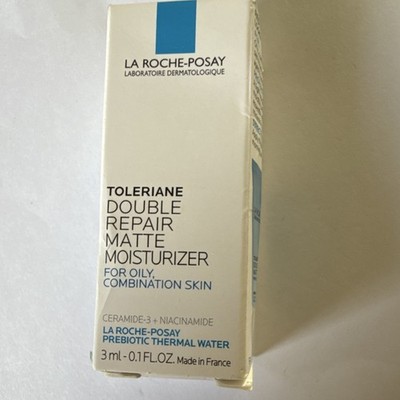 La Roche-Posay Toleriane Matte Moisturizer Cream Sample 3mL Combo Skin