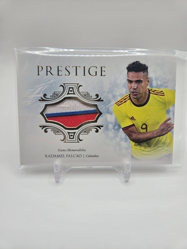 2023-24 Futera Unique Prestige RADAMEL FALCAO GAME USED RELIC #17/27 Columbia