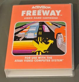 Freeway Atari 2600/7800/2600+/7800+ Complete CIB TESTED WORKS UGC