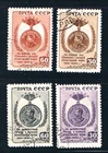 Russia 1946 Stalin, Victory Medals WWII Mi 1003-1006