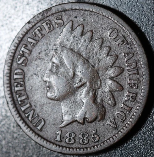 1885 INDIAN HEAD CENT - FINE
