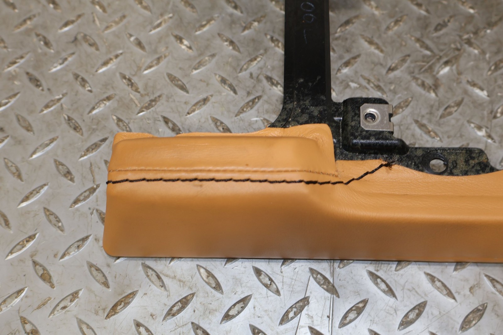 2010 Aston Martin V8 Vantage Center Floor Console Base (Sahara Tan Leather)