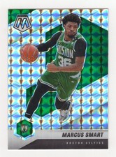 2020-21 Panini Mosaic Marcus Smart #99 Silver Mosaic Celtics