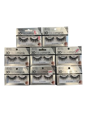 Lot Of 8 Ardell 3D Faux Mink, Multi-Dimensional . Lightweight #863 Eyelashes