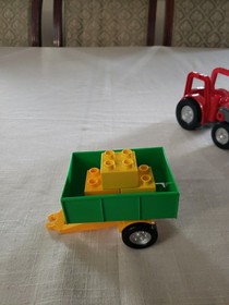 2010 Lego Duplo 5647 BIG TRACTOR Preschool Ages 2-5 Retired 12pc EXCELLENT COND