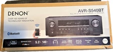 Denon AV Receiver - SVR-540BT 5.2 Channels 140 Watts- Brand New Box Never Opened