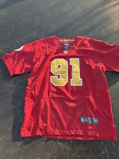 Nike On Field Washington Redskins Ryan Kerrigan #91 Jersey Burgundy Mens Size 48