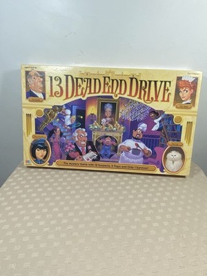VINTAGE 13 Dead End Drive COMPLETE Milton Bradley 1993 90's Board Game