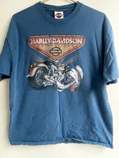 Harley-Davidson Men  s T shirt Looney Tunes Bugs Bunny XL Motorcycle Hanes Tag