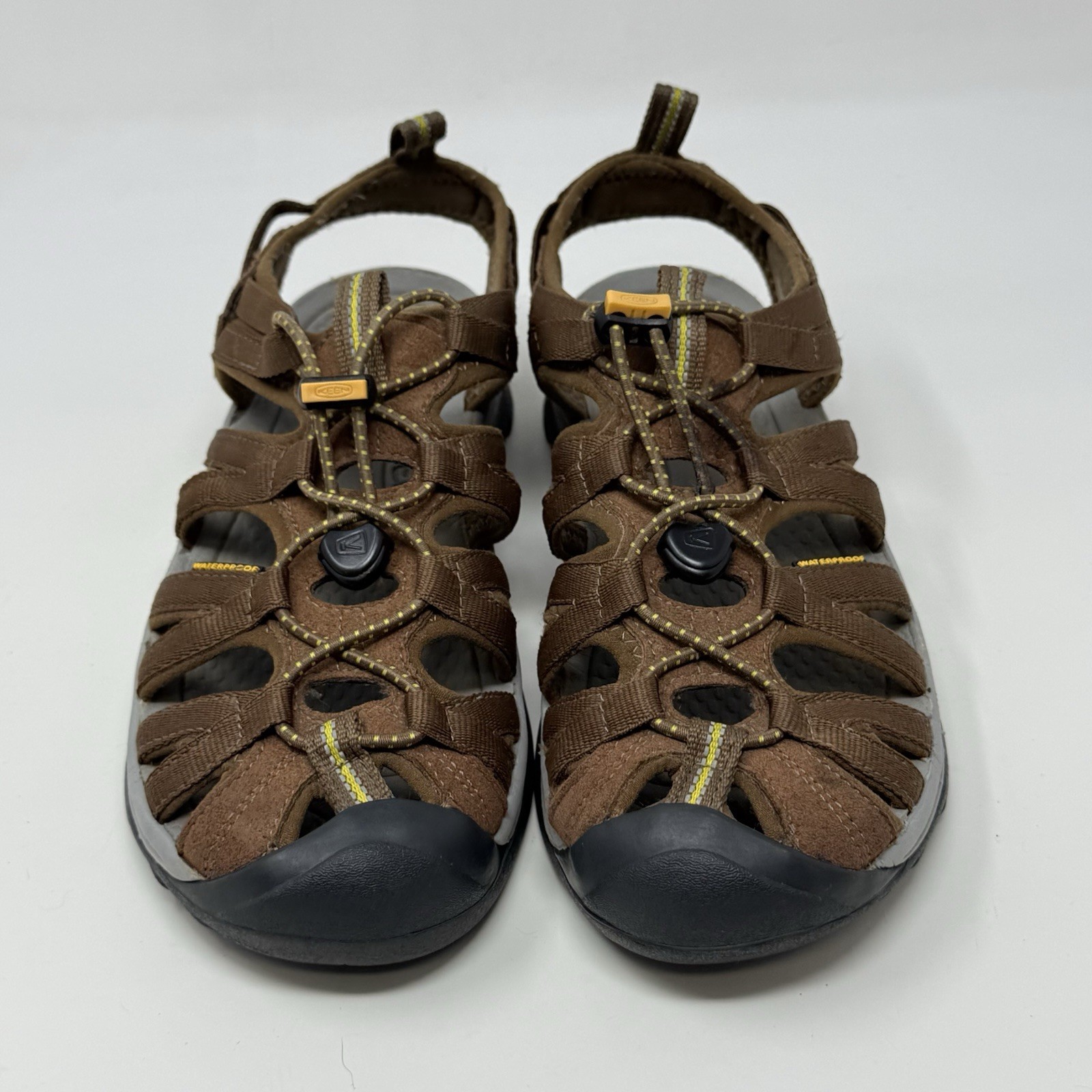 Sandali sportivi Keen Whisper donna 8 marroni impermeabili scarpe da trekking acqua