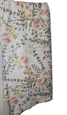 DKNY Annie Floral Microsculpt Shower Curtain Fabric 72" X 72"