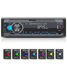 AUTORADIO MIT BLUETOOTH-FREISPRECHEINRICHTUNG USB-AUX SD/MP3 1DIN Fernbedienung