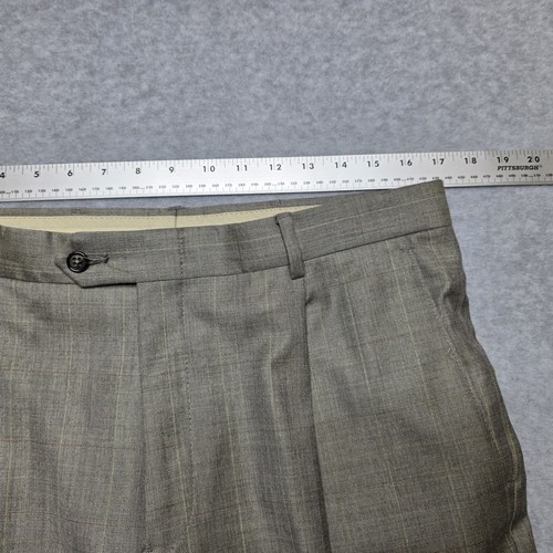 Loro Piana Daniel Cremieux 38R Blazer Men's Tan Check Suit - Picture 21 of 24