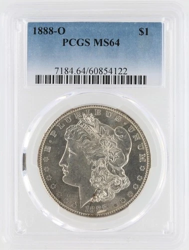 1888-O Morgan Silver Dollar PCGS MS64 S$1 New Orleans Minted No Reserve