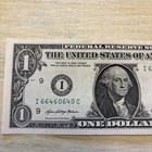 Trinary Fancy Serial Number One Dollar Bill, I 66460640 C 2021 — photo 3