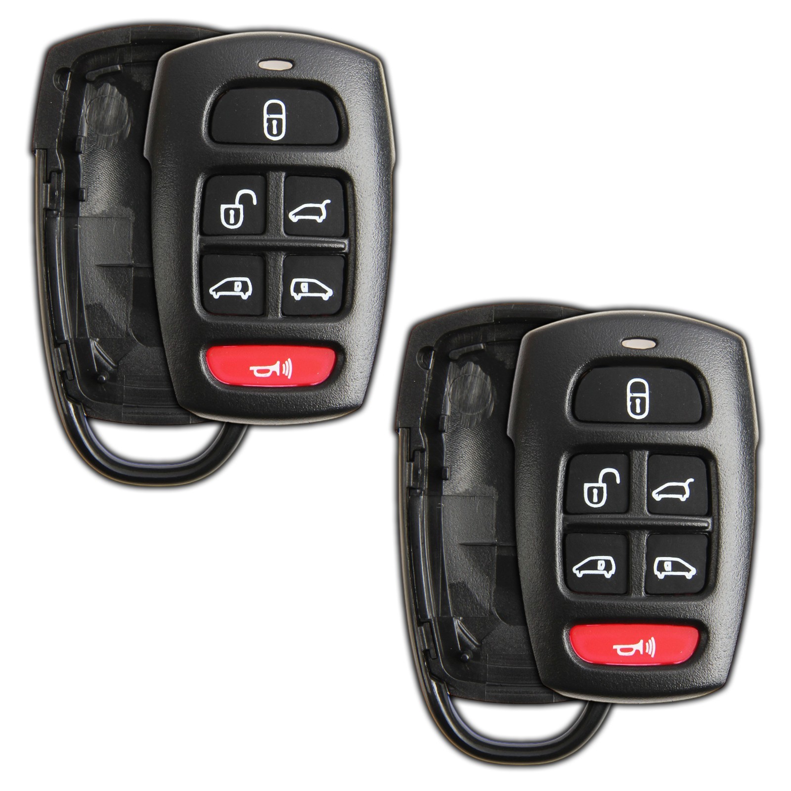 2 Key Fob Remote Shell Case Replacement for Hyundai Kia SV3-100060235