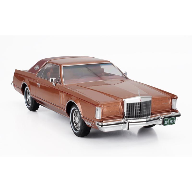 1978 LINCOLN CONTINENTAL MARK V COPPER 1:18 SCALE BY MCG MCG18370