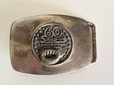VINTAGE 1980 **SNAP-ON TOOLS 60 th ANNIVERSARY** MENS BELT BUCKLE Made In USA