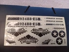 Gi Joe Night Force Night Striker Original Glow in the Dark Original Decals Only