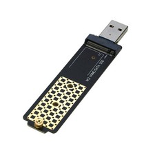 M.2 to USB Adapter, NVMe to USB 3.1 Reader Card with Both NVMe PCI- M Key S...