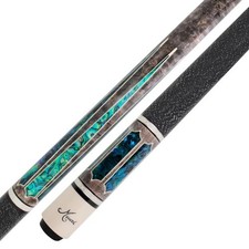 Meucci ME2020BL Blue Pearl Points stecca stecca biliardo due pezzi 18-21 oz