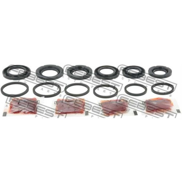 Febest Bremssattel Reparatursatz Vorne FüR VW Touareg 7LA 7L6 7L7 Audi Q7-image