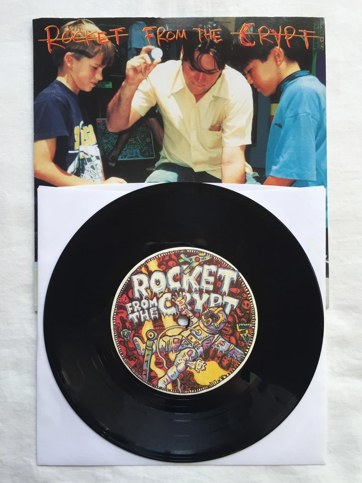 Rocket from the crypt Boychucker 7" vinyl 1992 - Image 3 of 4