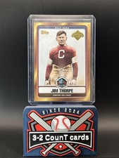 2006 Topps #HOFT-JT Jim Thorpe Hall of Fame Tribute