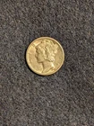 1944 D Mercury Silver Dime XF