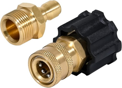 #ad Pressure Washer AdaptersM22 14mm Female to 1 4quot; Socket M22 14mm Male to 1 4... $21.92