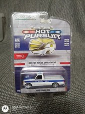 Greenlight 1995 Ford F-250 1/64 Hot Pursuit 40 Boston MA Police  Truck 